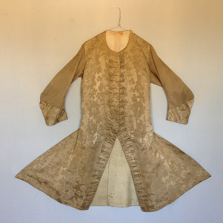 Figured Silk Sleeved Waistcoat 1742 | English & European Dress | Meg ...