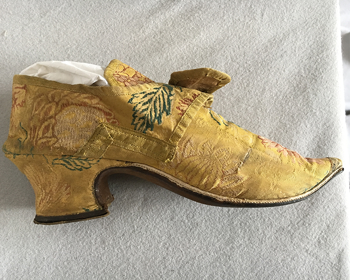 Silk Shoe and Clog 1730s-40s | English & European Dress | Meg Andrews ...