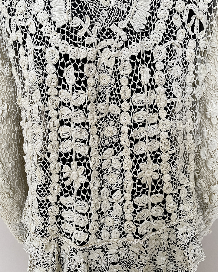 Irish Crochet Jacket c 1910 | English & European Dress | Meg Andrews ...