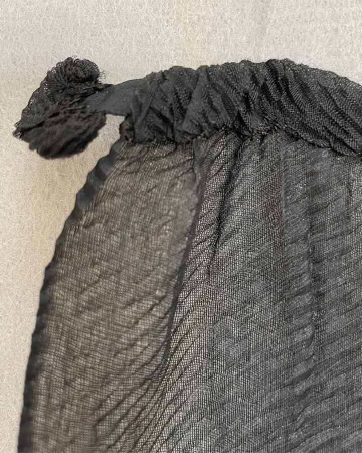 Norwich Mourning Veil mid 1850s | English & European Dress | Meg ...