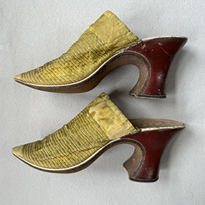 Rare Yellow Mules  1720-30s