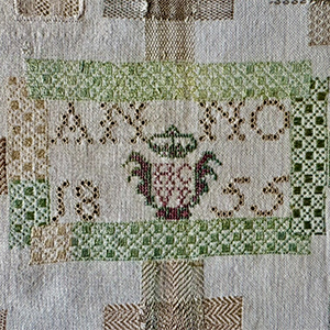 Darning Sampler 1855